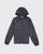 Ripstop Nylon Hooded Windbreaker - Dark Grey