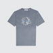 Mercerised Orb Print T-Shirt - Turbulence