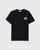 Vortex Bubble Logo T-Shirt - Black/Orange