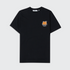 Vortex Bubble Logo T-Shirt - Black/Orange