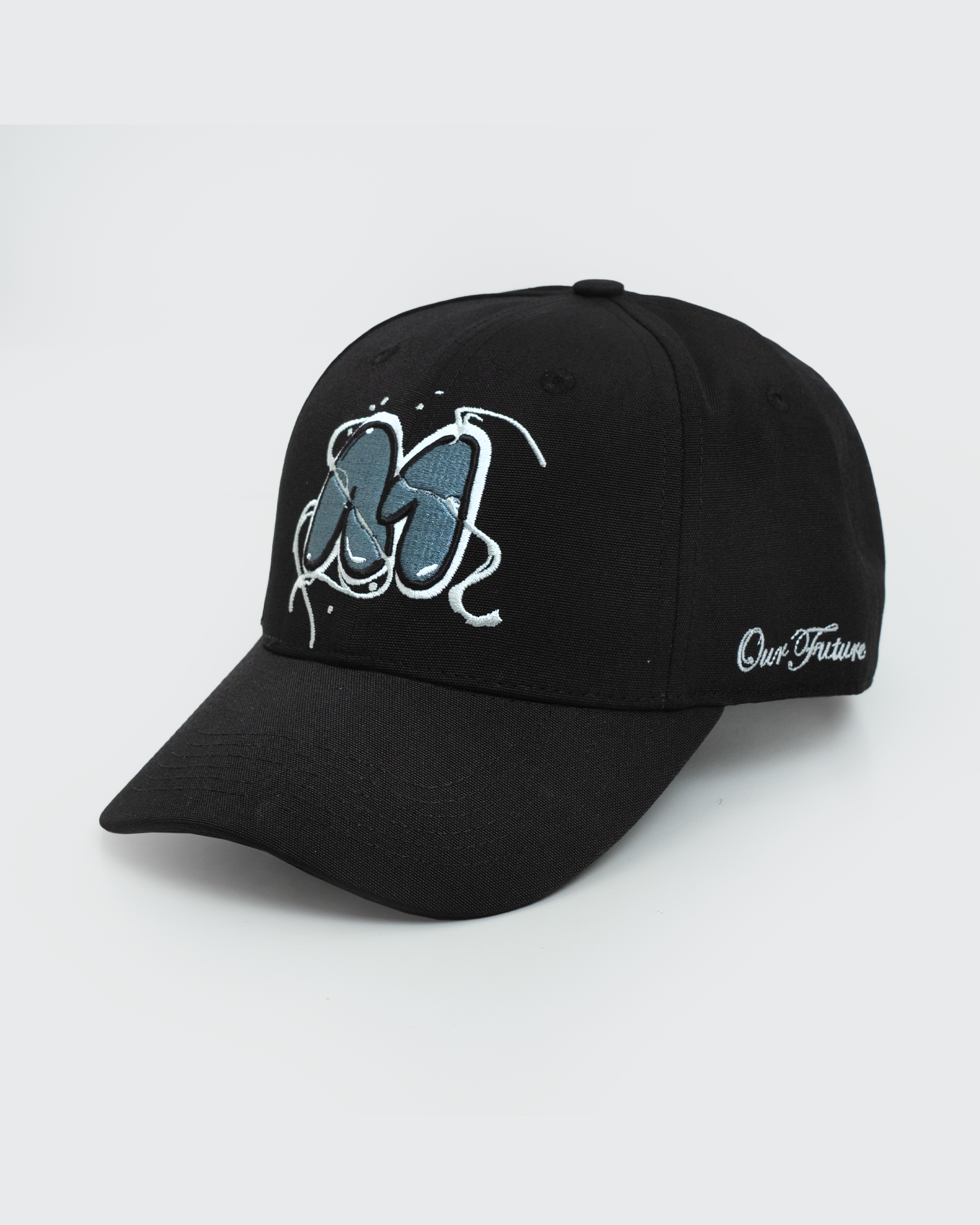 Vortex Bubble Logo Twill Pitcher - Black/Turbulence