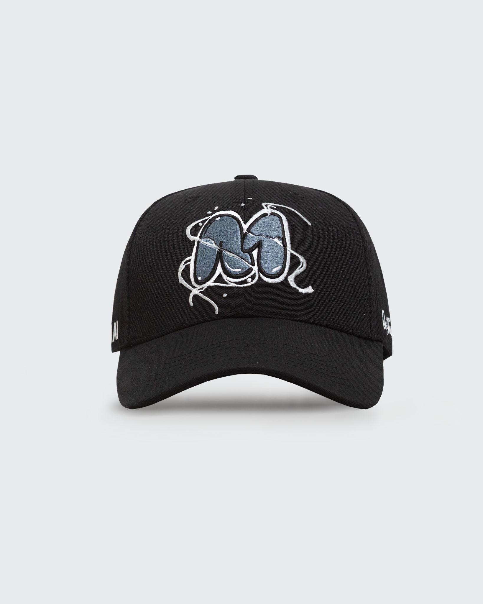 Vortex Bubble Logo Twill Pitcher - Black/Turbulence