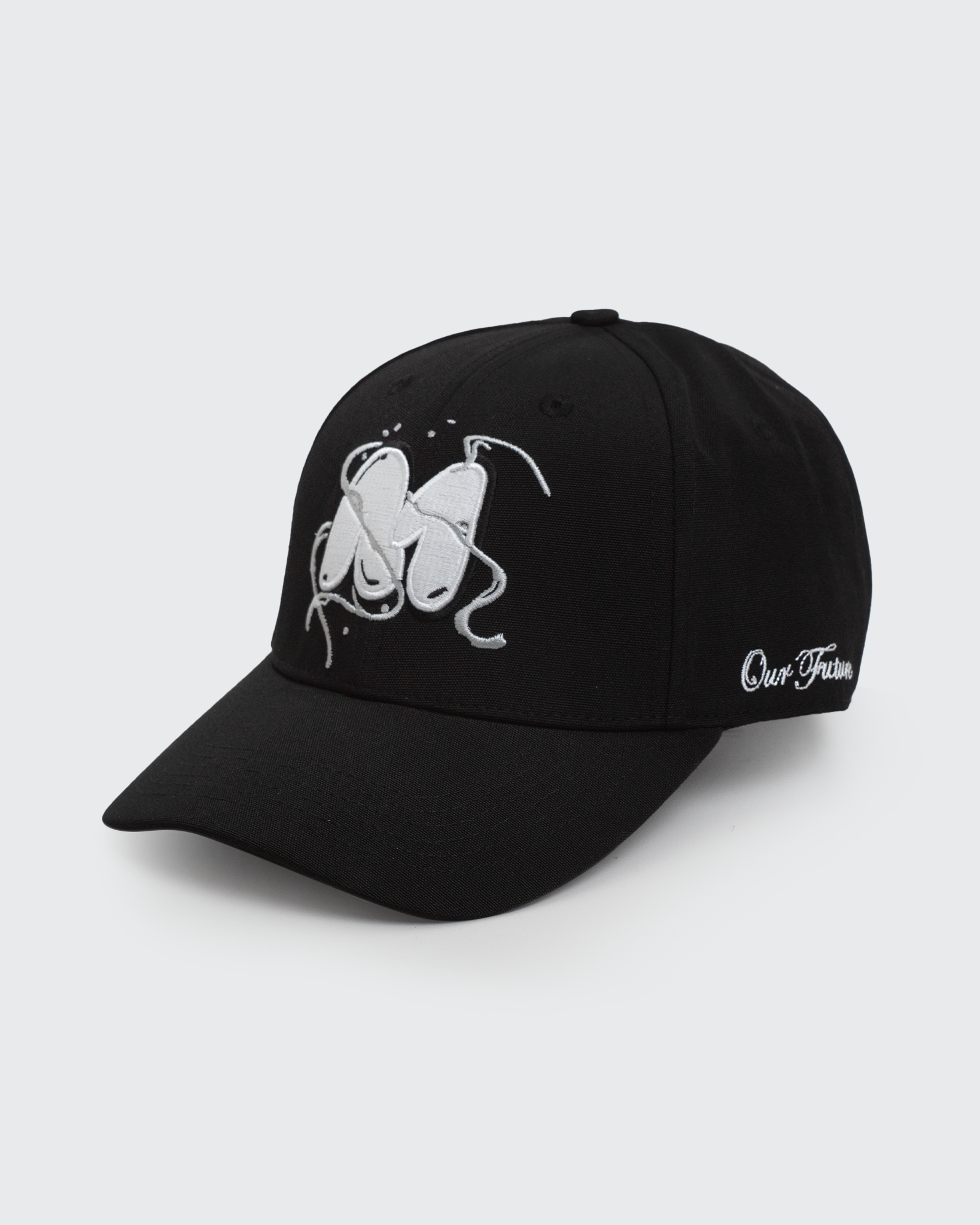 Vortex Bubble Logo Twill Pitcher - Black/White