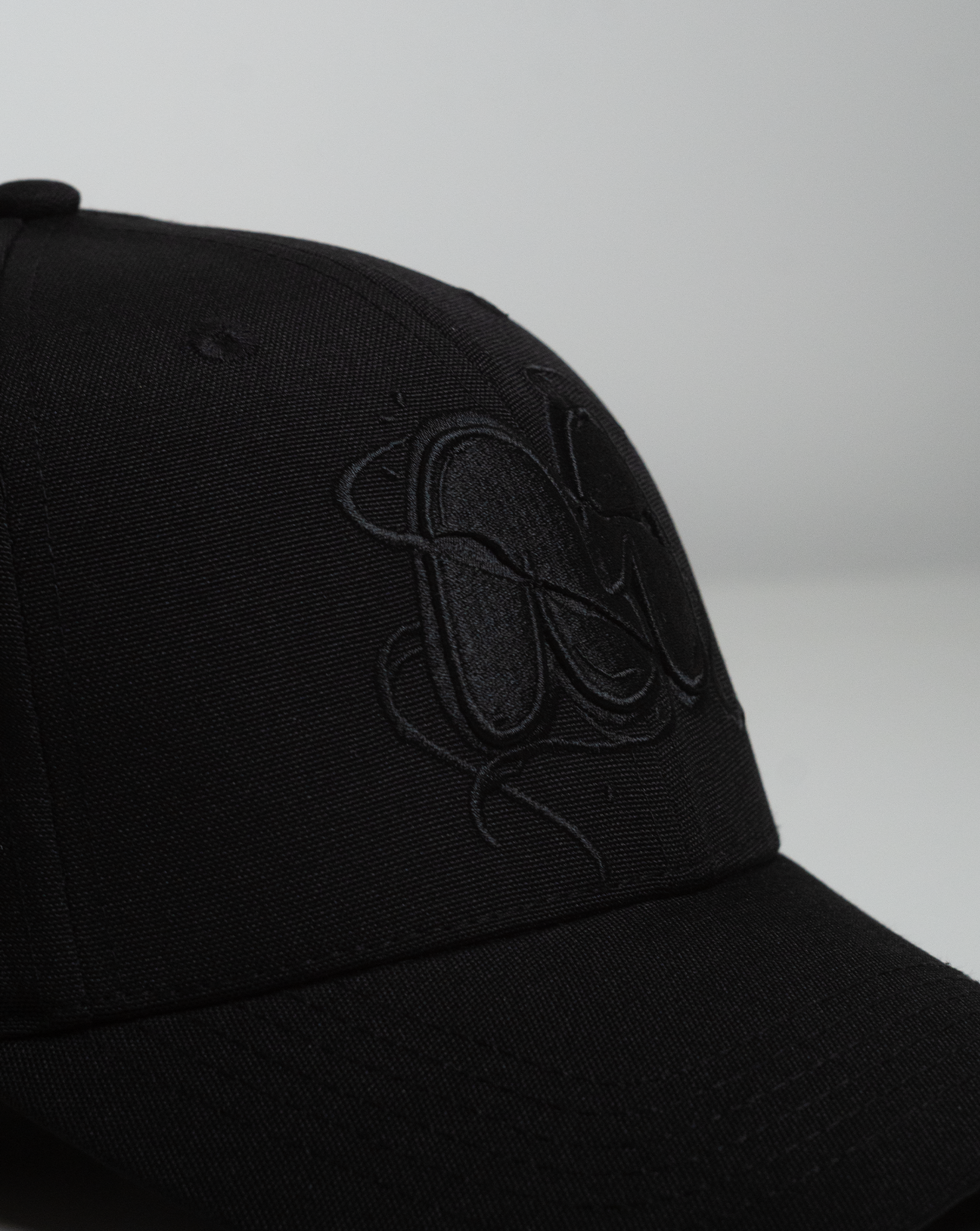 Vortex Bubble Logo Twill Pitcher - Black/Black