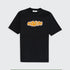 Warp Bubble Logo T-Shirt - Black/Orange