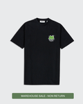 Vortex Bubble Logo T-Shirt - Black/Green