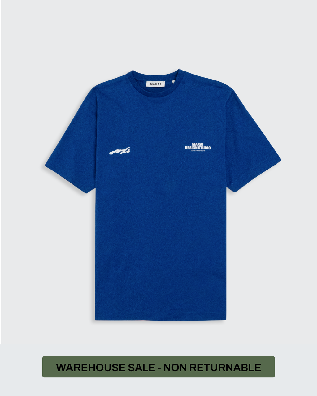 Design Studio Printed T-Shirt - Cobalt