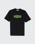 Warp Bubble Logo T-Shirt - Black/Green