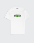 Warp Bubble Logo T-Shirt - White/Green
