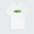 Warp Bubble Logo T-Shirt - White/Green