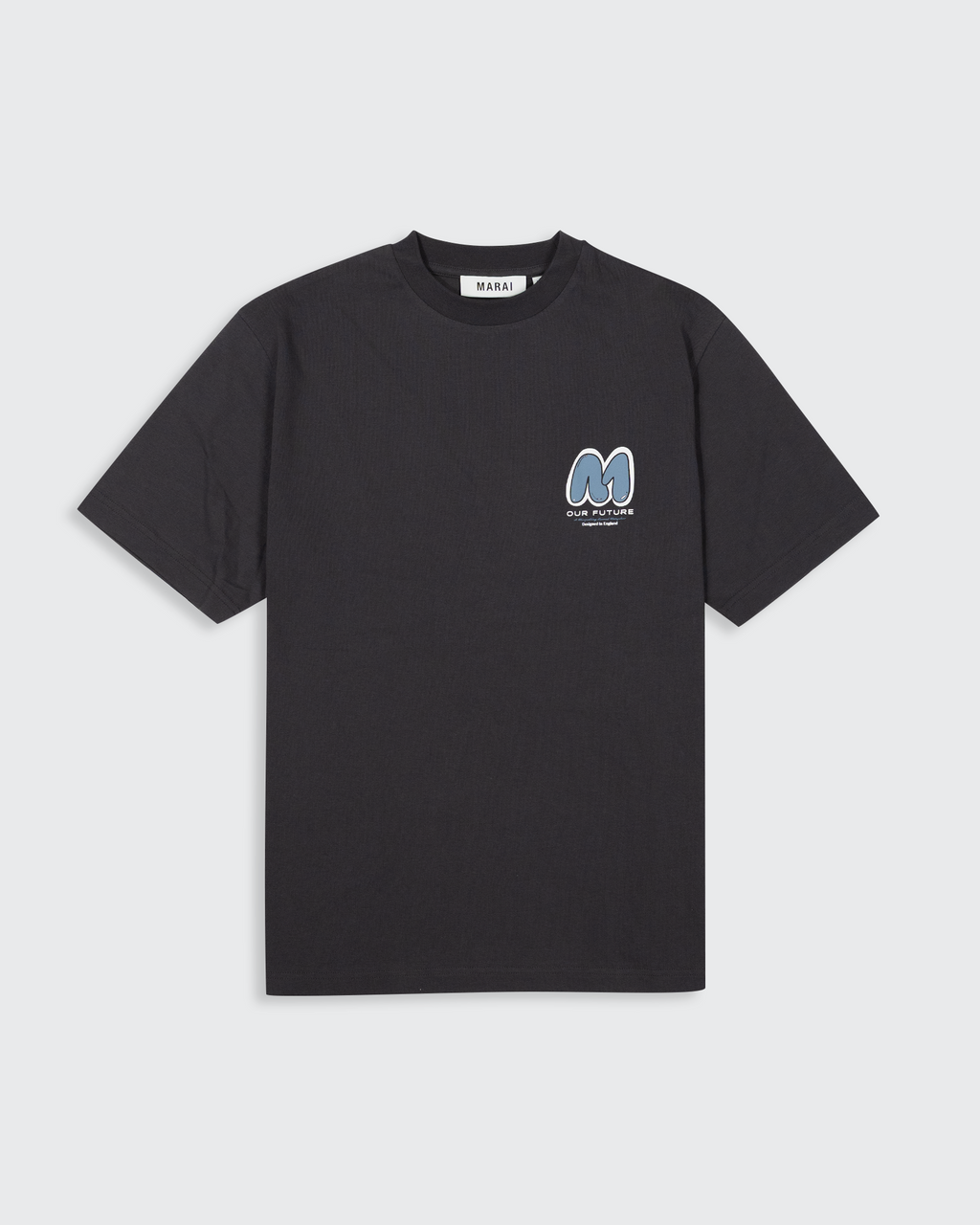 XL Bubble Logo T-Shirt - Dark Grey/Turb