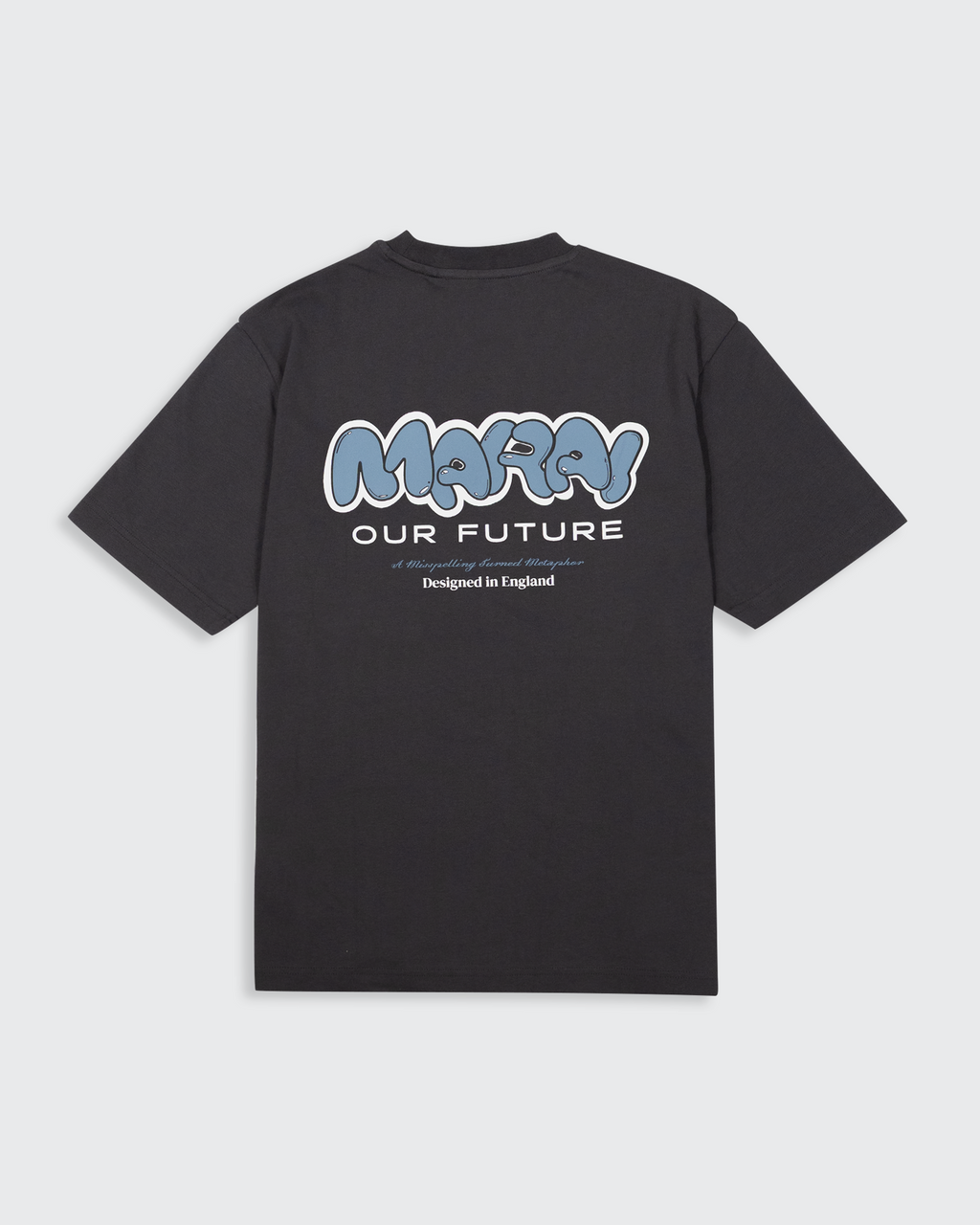 XL Bubble Logo T-Shirt - Dark Grey/Turb