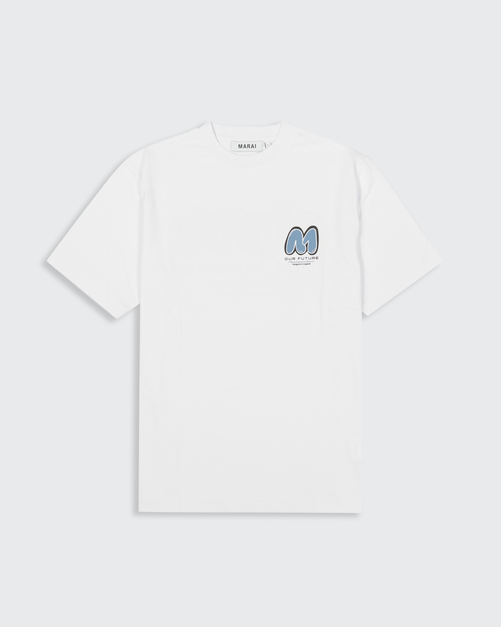 XL Bubble Logo T-Shirt - White/Turb