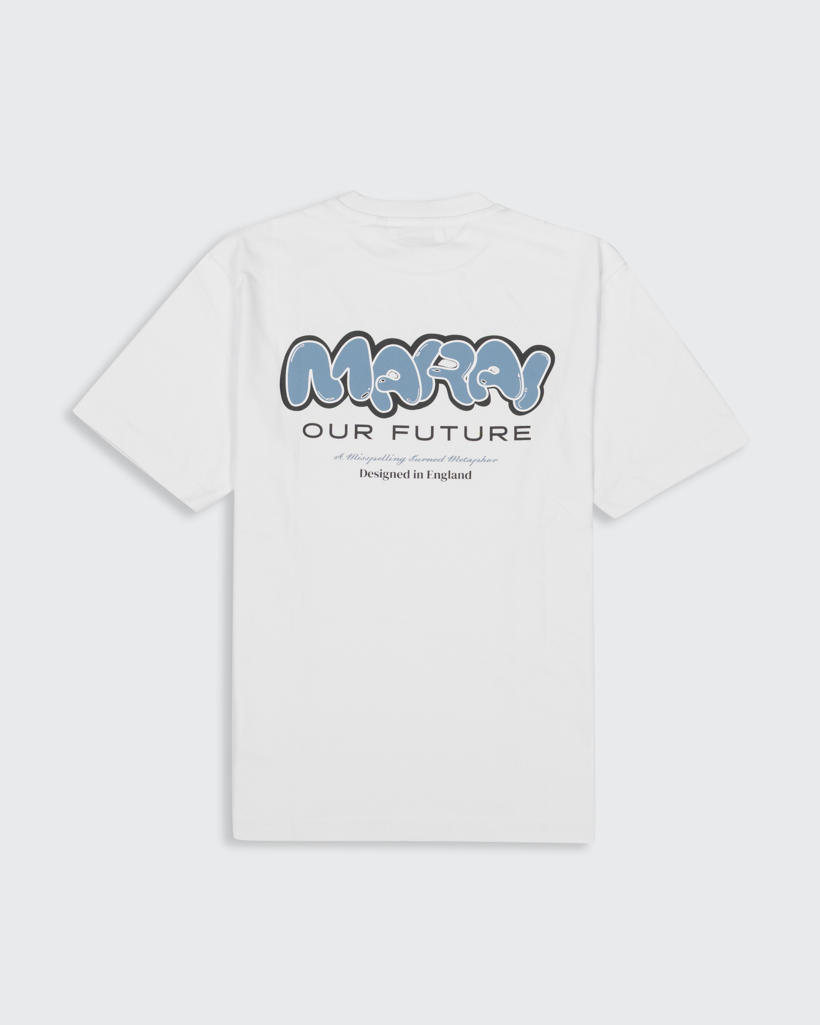 XL Bubble Logo T-Shirt - White/Turb