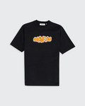 Warp Bubble Logo T-Shirt - Black/Orange