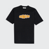 Warp Bubble Logo T-Shirt - Black/Orange