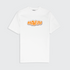 Warp Bubble Logo T-Shirt - White/Orange